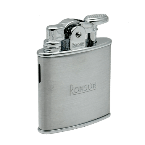 Vžigalnik Ronson 102001 plinski Nostalgia Jet Flame, Satin Chrome