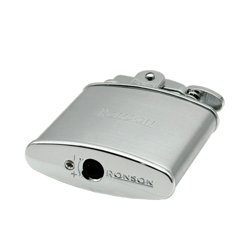 Vžigalnik Ronson 102001 plinski Nostalgia Jet Flame, Satin Chrome