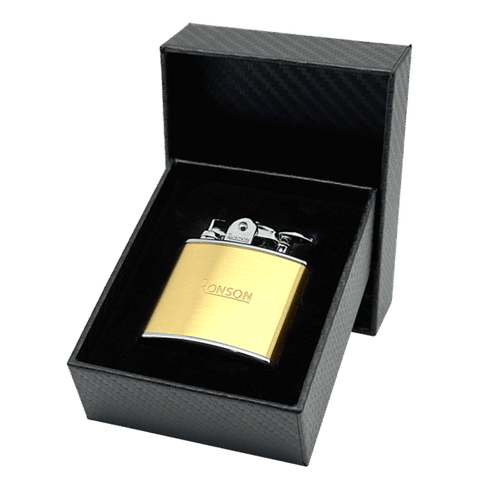 Vžigalnik Ronson 102002 plinski Jet Flame Nostalgia, Gold Satin