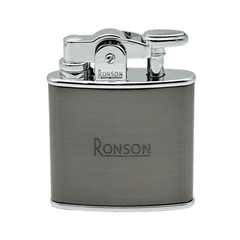 Vžigalnik Ronson 102003 plinski Nostalgia Jet Flame, Gun Metal Satin