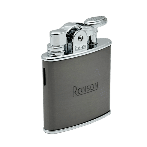 Vžigalnik Ronson 102003 plinski Nostalgia Jet Flame, Gun Metal Satin