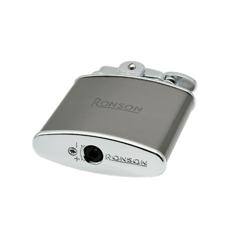 Vžigalnik Ronson 102003 plinski Nostalgia Jet Flame, Gun Metal Satin