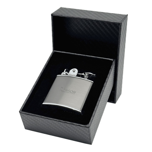 Vžigalnik Ronson 102003 plinski Nostalgia Jet Flame, Gun Metal Satin