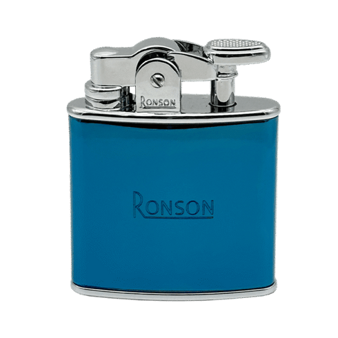 Vžigalnik Ronson 102004 plinski Nostalgia Jet Flame, Blue Ice