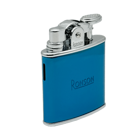 Vžigalnik Ronson 102004 plinski Nostalgia Jet Flame, Blue Ice