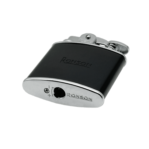 Vžigalnik Ronson 102006 plinski Nostalgia Jet Flame, Black