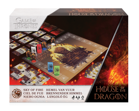 Cartamundi 103059071 Namizna igra Zmajeva hiša - Nebo ognja