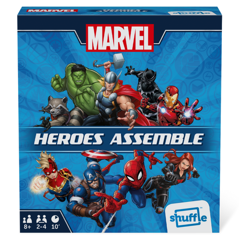 Cartamundi 108684992 Igra s kartami Marvel Heroji, Zbor!