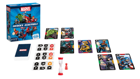 Cartamundi 108684992 Igra s kartami Marvel Heroji, Zbor!