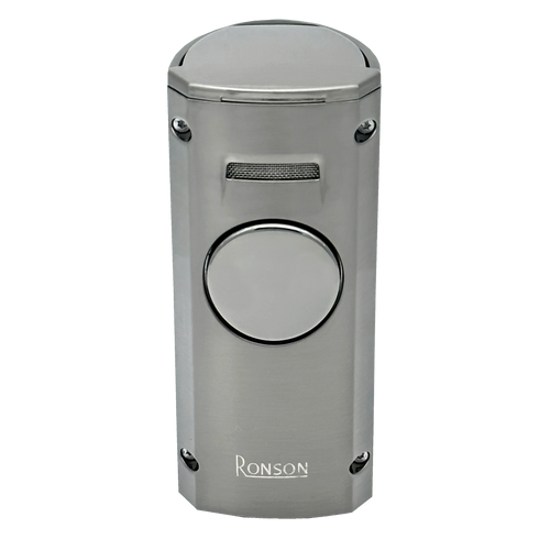 Ronson 110002 Vžigalnik plinski Jet Flame Volcano grafit