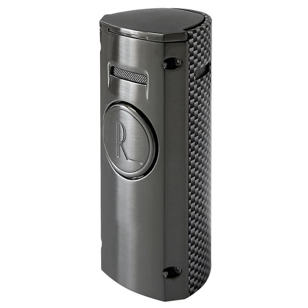 Vžigalnik Ronson 110003 plinski Jet Flame Volcano, Fiber Carbon