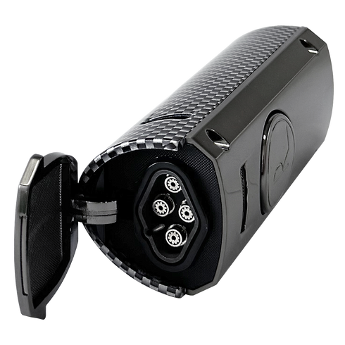 Vžigalnik Ronson 110003 plinski Jet Flame Volcano, Fiber Carbon