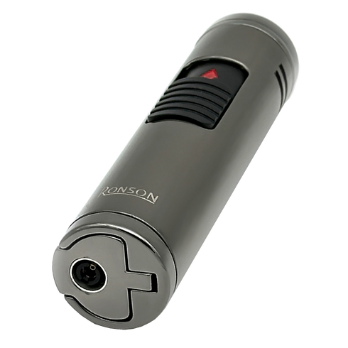 Ronson 113001 Vžigalnik plinski Jet Flame Monsun metal