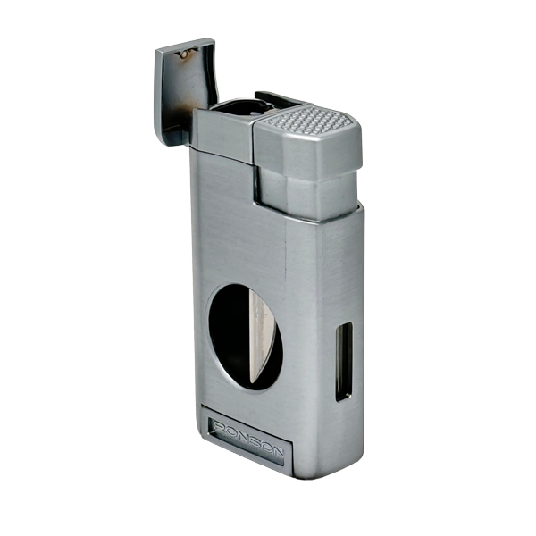 Vžigalnik Ronson 118001 za cigare plinski Jet Flame Thunder, Chrome