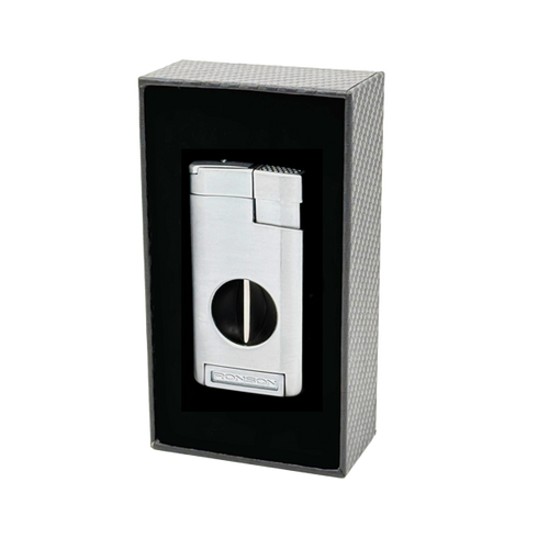 Vžigalnik Ronson 118001 za cigare plinski Jet Flame Thunder, Chrome