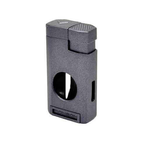 Vžigalnik Ronson 118002 za cigare plinski Jet Flame Thunder, Grey