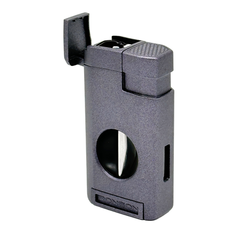 Vžigalnik Ronson 118002 za cigare plinski Jet Flame Thunder, Grey