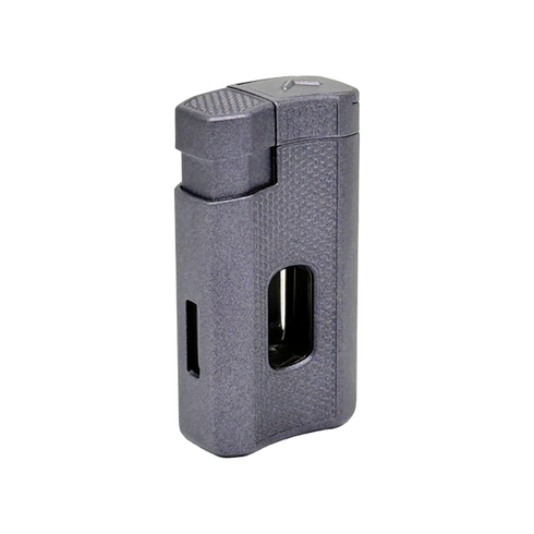 Vžigalnik Ronson 118002 za cigare plinski Jet Flame Thunder, Grey