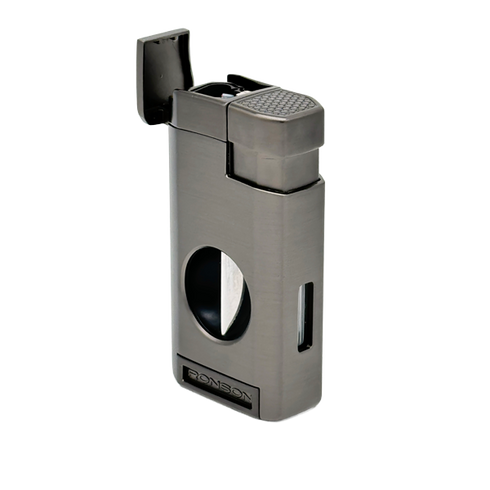 Vžigalnik Ronson 118003 za cigare plinski Jet Flame Thunder, Gun Metal