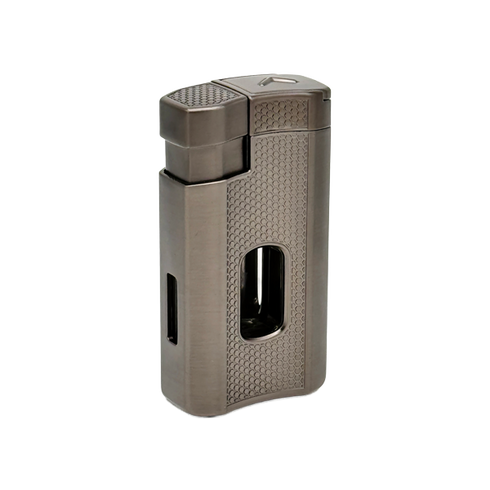 Vžigalnik Ronson 118003 za cigare plinski Jet Flame Thunder, Gun Metal