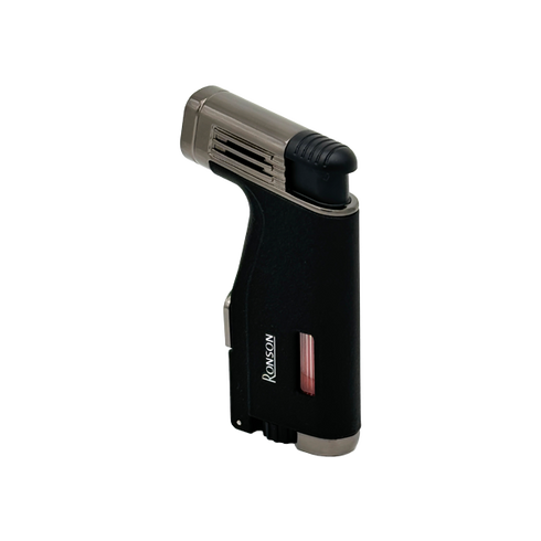 Gorilnik Ronson 120001 plinski Jet Flame Breeze, Black Crackle