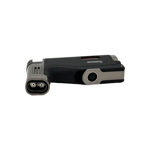 Gorilnik Ronson 120001 plinski Jet Flame Breeze, Black Crackle