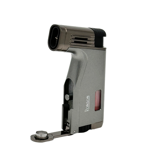 Gorilnik Ronson 120002 plinski Jet Flame Breeze, Grey