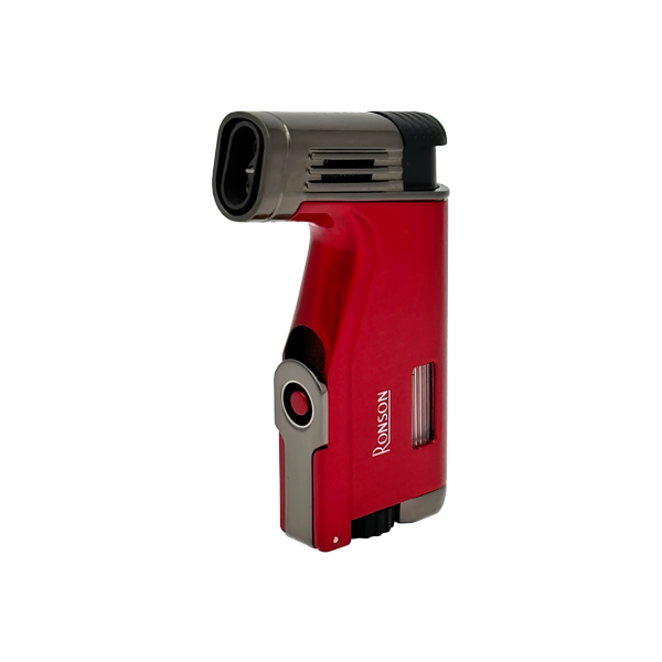 Gorilnik Ronson 120003 plinski Jet Flame Breeze, Red