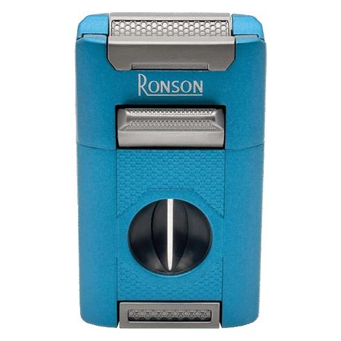 Vžigalnik Ronson 121002 za cigare plinski Giant Jet Flame, Blue Ice