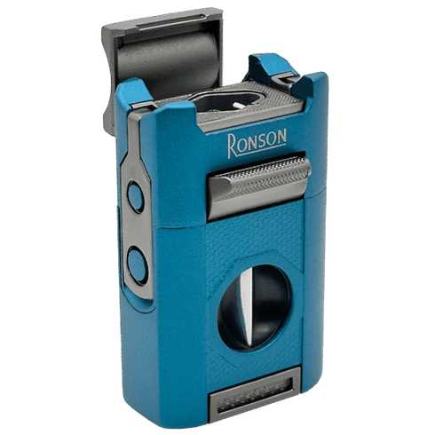 Vžigalnik Ronson 121002 za cigare plinski Giant Jet Flame, Blue Ice