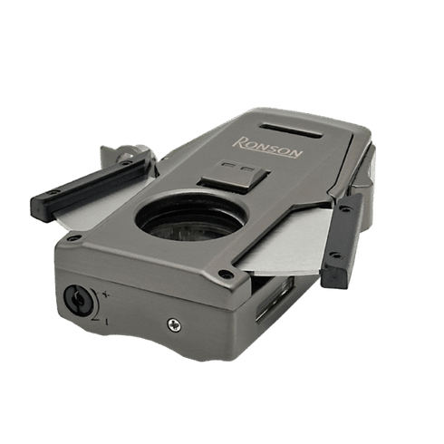 Vžigalnik Ronson 122002 plinski Jet Flame Mirage, Gun Metal