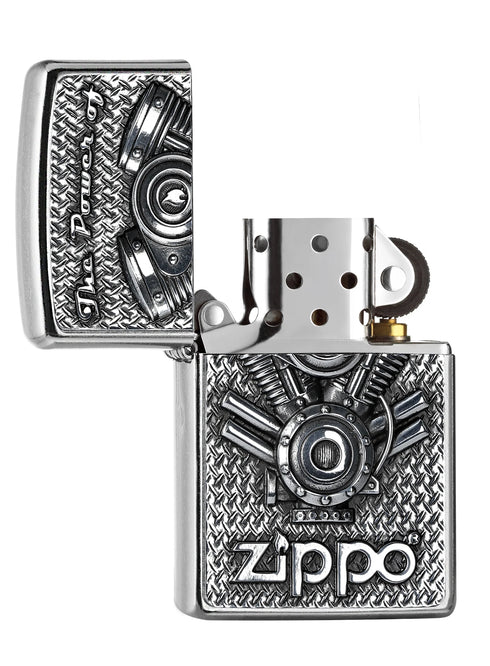 Zippo 2.005.714 Vžigalnik V Motor Emblem