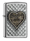 Zippo vžigalnik 2.006.480 Heart Emblem 3D