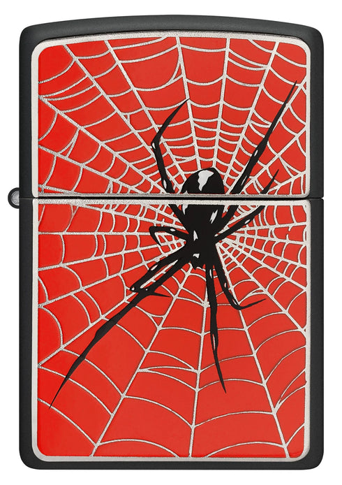 Zippo 2.008.088 vžigalnik Red Spider Web Emblem