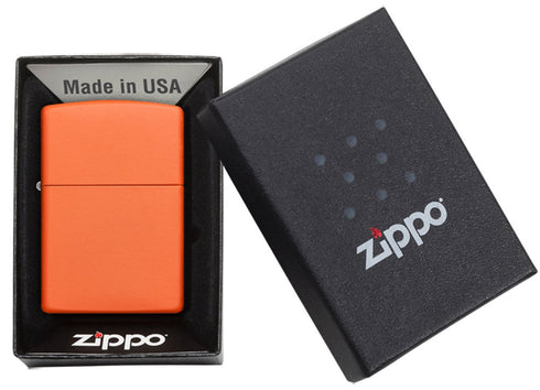 Zippo vžigalnik 231 Orange Matte