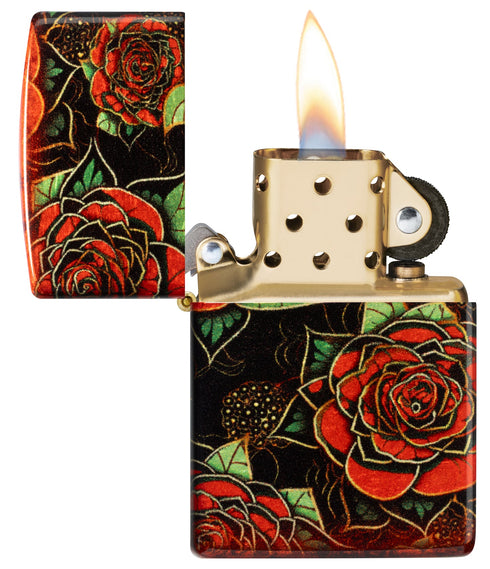 Zippo 46849 vžigalnik Blooming Roses
