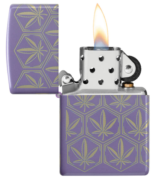 Zippo 46855 vžigalnik Honeycomb Cannabis