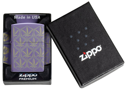 Zippo 46855 vžigalnik Honeycomb Cannabis