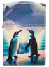 Zippo vžigalnik 46014 Penguins, Glow in the Dark