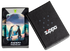 Zippo vžigalnik 46014 Penguins, Glow in the Dark