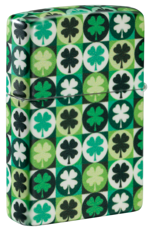 Zippo vžigalnik 46015 Clover Glow in the Dark