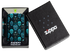 Zippo vžigalnik 46017 Sugar Skull Glow in the Dark