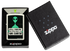 Zippo vžigalnik 46092 Alien Glow in the Dark by Buck Wear