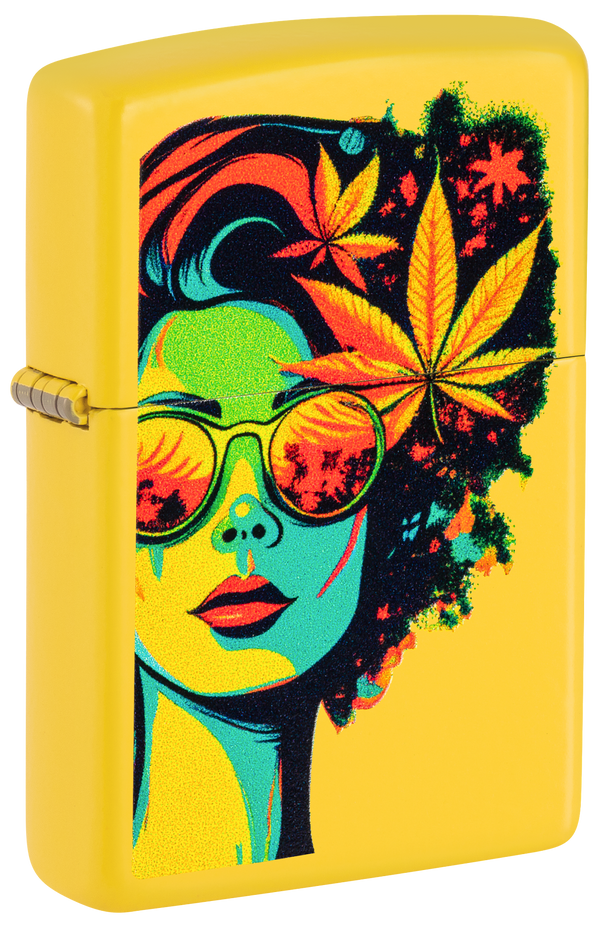 Zippo 46231 vžigalnik Cannabis Woman