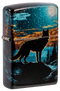 Zippo 46252 vžigalnik Wolf in Nature, 540 Tumbled Chrome