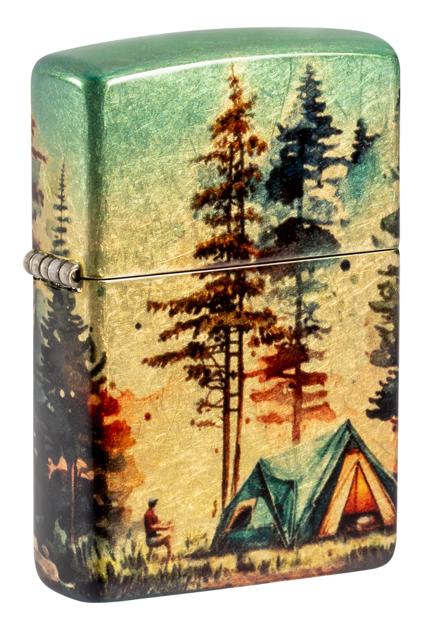 Zippo vžigalnik 46263 Watercolor Camping
