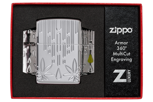 Zippo vžigalnik 46303 Cannabis Armor 360