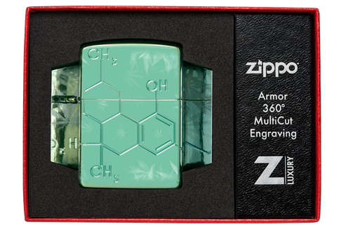 Zippo vžigalnik 46313 Cannabis Compound Armor