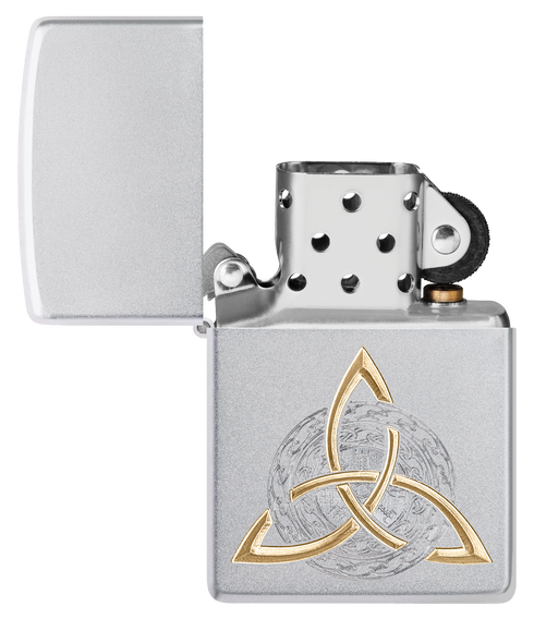 Zippo vžigalnik 60.007.292 Viking Knot, Satin Chrome