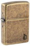 Zippo vžigalnik 46400 Armor Flame, Antique Brass